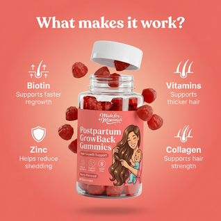 Postpartum GrowBack Gummies