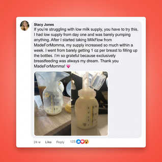 MadeForMomma Electrolyte Milk Flow