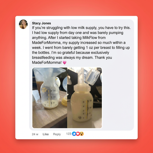 MadeForMomma Electrolyte Milk Flow