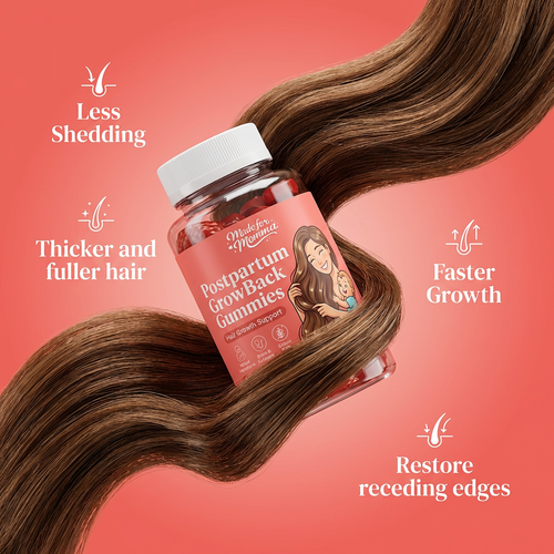 Postpartum GrowBack Gummies